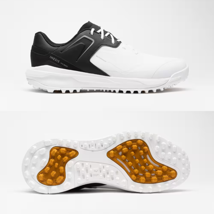 INESIS รองเท้ากอล์ฟ รองเท้ากอล์ฟกันน้ำสำหรับผู้ชาย MEN'S GOLF SHOES มีคุณสมบัติกันน้ำ พื้นนุ่ม