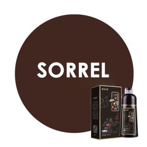 Shampo Perawatan Rambut Intensif Penghilang Uban Zhi Ran Mei / Sampo Semir Hitam Natural 500ml - Box Hitam