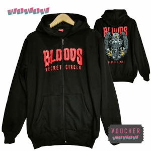 BLOODS - HOODIE JAKET SWEATER - LOCAL STREETWEAR - PREMIUM QUALITY - HYPE HYPEBEAST CLOTHING DISTRO OUTFIT URBAN BRAND MEN / WOMEN PRIA / PEREMPUAN COWO / CEWE - TERMURAH TERBARU  - SKATE SKATEBOARD - MODEREN - FASHION