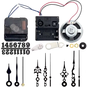 Wall Clock Mechanism Set Quartzs Movement Powered 12888 Clock Movement DIY Repair Part Precise Clock Motor