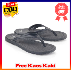 Sendal Sandal Pria Flip Flop Karet Jepit Kasual Distro Bandung Murah
