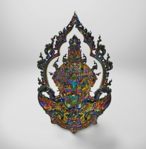 3D 立体鬼王头 赐福 2 #Thao Wessuwan Head #泰国佛牌 #Thai Amulet #龙普亮 #Lp Liang #Wat Chomket #BE2566