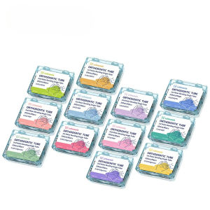 50Sets/200Pcs Tubes Bondable Non-Convertible Mesh Base Tube Roth/MBT