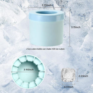 34/68 Grids Pressing Ice Cube Mold Ice Lattice Ice Cube Tray Food Grade Frozen Ice Making Box Ice Maker