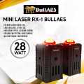 LAMPU SOROT TEMBAK D2 MINI LASER BULLAES RX-1 28 Watt. 