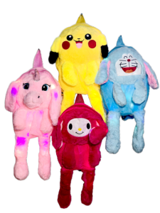 Tas Ransel Anak Perempuan Laki-laki Karakter Boneka Lucu Berlampu