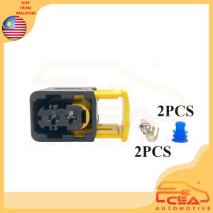 1PCS 2 PIN VOLVO CAR TRUCK ABS BRAKE SENSOR FRONT 21296829 7421296829 260099 SOCKET CONNECTOR 2PIN
