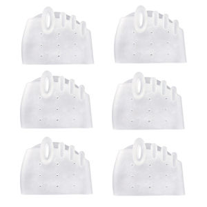 Eooshop 1คู่ (2Pcs) Toe Orthosis Forefoot Pad กด Thumb Valgus Orthosis ดูแลเท้ารังผึ้ง Forefoot Pad