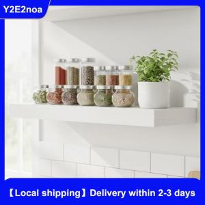 【Local shipping】 Rustic Solid Wood Floating Shelves Wall Mounted Storage for Bedroom Living Room Home Decor Space Saver