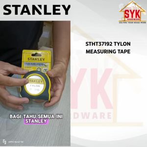 Stanley STHT37192 8M/26 Tylon Measuring Tape Hand Tools Measure Pita Pengukur Tali Tape Ukur Kayu