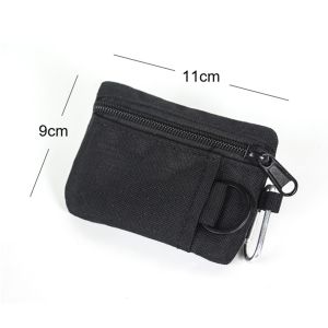 Tactical Bag Outdoor Tactical Molle Wallet Zipper Military Waist Fanny Pack EDC Gear Bag Hiking Waist Packs