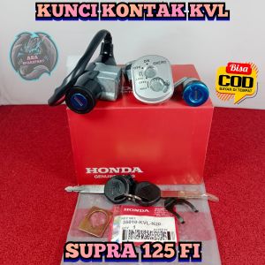 KUNCI KONTAK SET HONDA KVL SUPRA 125 FI KUALITAS ASLI ORIGINAL KONCI SATU SET STOP KONTAK DIJAMIN MANTAP DAN PRESISI DAN MANTAP