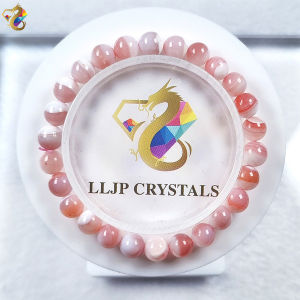 Premium Grade Apricot Agate Bracelet