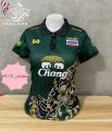 เสื้อกีฬา ชุดกีฬา เสื้อกีฬาทีมชาติไทย ลายไทยสวยๆ เท่ๆ น่ารักๆ ขนาดฟรีไซส์สำหรับผู้หญิง อกไม่เกิน36นิ้ว ใส่ได้. 