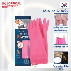 Găng Tay Cao Su Tự Nhiên Hàn Quốc Có Móc Siêu Dai Nhiều Lựa Chọn