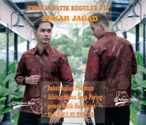 KEMEJA BATIK PRIA LENGAN PANJANG PREMIUM BM 03