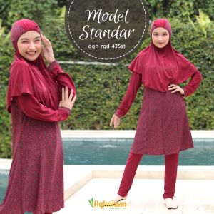 Baju Renang Muslimah Syari Model Standar Aghnisan