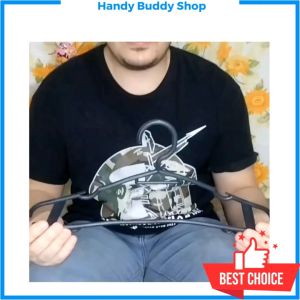 Black Rubber Hanger (Sturdy & Durable)