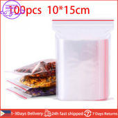 100PCS Resealable Zip Lock Bags: Ultimate Food Storage Solution