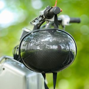 Mũ bảo hiểm 1/2 dáng ngựa Carbon- mũ bảo hiểm thể thao dáng đua ngựa