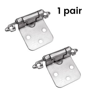 FinDee บานพับตู้ บานพับตู้ปิดอัตโนมัติ บานพับซ่อนพร้อมสกรู ติดตั้งง่าย Hinge