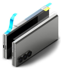 RINGKE® HiNGE DUAL EASY Film Samsung Galaxy Z Fold 6/5/4 (2-Pack) Hinge Protection Self Healing High-Elastic Polyurethan