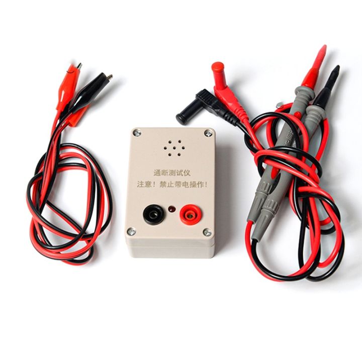 HOHOVYVY 9-V-Summertester, 9V Buzzer Tester Kabelprüfer PCB-Kabel Schalter Produkte Durchgangsprüfer Mit Akustischem Signal(A