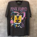 เสื้อยืดผู้หญิง Pink Floyd แขนสั้น สไตล์ Rock Band Graffiti Oversize อินเทรนด์. 