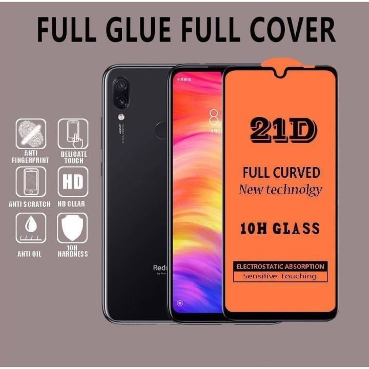 SPECIAL OFFER) 21D Full Coverage Tempered Glass FOR XIAOMI REDMI