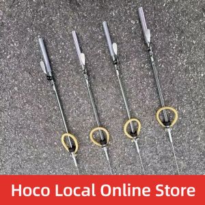 【24 hours shipping】 Diving Harpoon For Fishing Loach Eel Lobster Durable Stainless Steel Spear Fishing With Barbs Fishing Gear