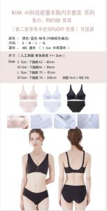 Mina Miracle Plus Bae Latex Bra 米娜能量科技丰胸内衣