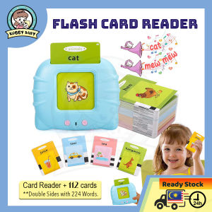 KOGGY Flash Card reader kids toys smart english speaker kids toys flash card for baby educational toys for kids educational toys 2 ~ 3 years old flash card for baby learning toy for kids children toy speech delay toys Children Gift