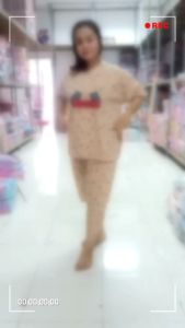 baju tidur wanita murah dewasa jumbo bb max 85kg bahan kaos serian muda bayar ditempat motif