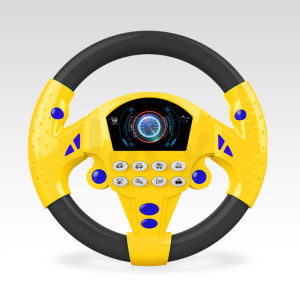 Children Steering Wheel Toy with Light Simulation Driving Sound Music Electronic Toys (FAST DELIVERY)