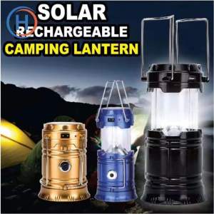 Rechargeable Camping Emergency Light Solar Camping Lamp flashlight Camping Lantern Solar Torch Light