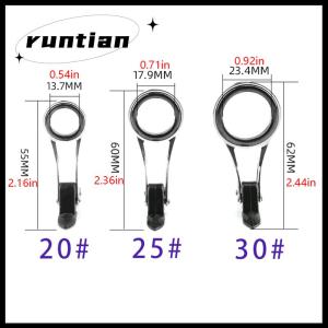 runtian Gấp Thép Không Gỉ Kính Thiên Văn Hướng Dẫn Vòng Cần Câu Cực Dòng Hướng Dẫn Top Nhẫn DIY Eye Ring Sửa Chữa Kit Giải Quyết Phụ Kiện