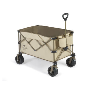 NATUREHIKE Fourway Folding Trolley Wagon Thick Wheels and Brakes (TC03)