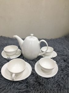 BỘ BÌNH TRÀ CAO 0.47 LÍT - ANNA - GỐM SỨ MINH LONG I