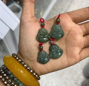 จี้พระสังกัจจายน์หยกเจไดต์