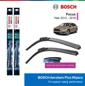 BỘ GẠT MƯA BOSCH AEROTWIN PLUS  28" & 28": Ford Focus đời xe 2013 đến 2019