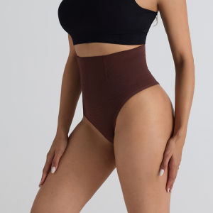 FUNLALA  Girdle Slimming Tummy Shaper with Bones Underwear Thong Panty Women High Waist Body Shaper Panties Butt Lifter Belly Control Shapewear