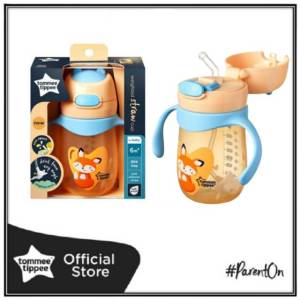 TommeeTippee Weighted straw / Handle Cup 6m+fox