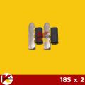 (18S-22S) สลักฟันบุ้งกี๋+ยางรอง (แบบล็อคบน) PC30/35/40/45/50/56 DH55/60 SY35 ViO30/35 เล็บขุด อะไหล่บุ้งกี๋ อะไหล่รถขุด. 