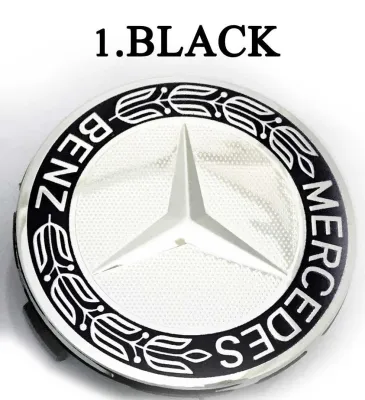 ราคาต่อ 1ชิ้น / 4 ชิ้น 70mm. / 75mm. ฝาครอบดุมล้อ Mercedes BENZ เบนซ์ 75mm. ฝาพลาสติก ดุมล้อ AMG C-CLASS W172 w211 W205 W222 GLC CLS ST6 E63 โปรดวัดขนาดก่อนสั่งซื้อ