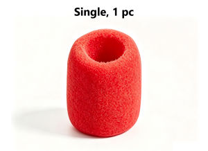 Microphones Foam Cover fits Standard Handheld Wireless Microphone Ideal for Audio Recording Karaoke Singing Single 1pc