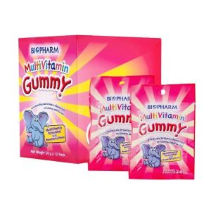 Biopharm Gummy กัมมี่วิตามิน วุ้นเจลาตินสำเร็จรูป ผสมวิตามินซี/วิตามินรวม/Fish oil แบบซอง (1ซอง) สินค้าขายดี พร้อมส่ง