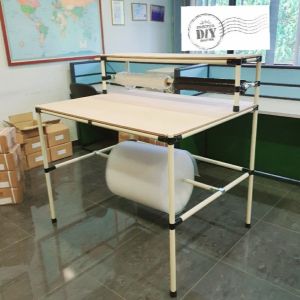 Packing Table Wrapping Firm Table Meja Kerja working Pembungkusan Stretch Film Bubble Wrap Fragile Tape Courier Bag DIY