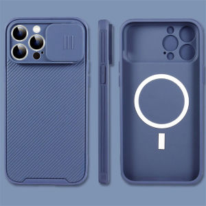 Luxury Slide Camera Cover Lens Phone Case For iPhone 16 Pro Max 15 14 13 12 11 Pro Max 14 15 16 Plus Magnetic Case Wireless Charging Magsafe Hard Cover Soft Frame Silicone Camera Protective Casing