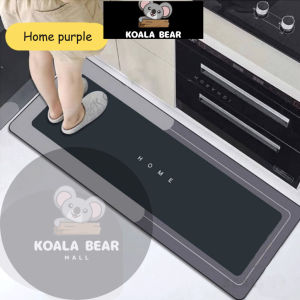 Super Absorbent Diatom Mud Pad Kitchen Floor Mat Bath Pad Anti-Slip Carpet Kitchen Alas Kaki Dapur Modern 硅藻泥吸水地墊厨房