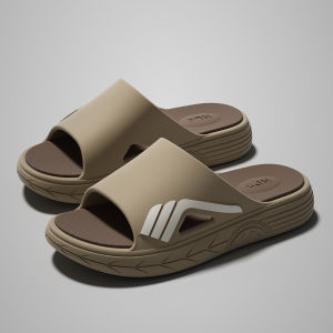 Free Shipping Sporty-Style Slippers EVA Thick-Soled Slippers MenS Indoor Slippers For Home Use Non-Slip Shower Slippers Odor-Resistant Soft-Soled
